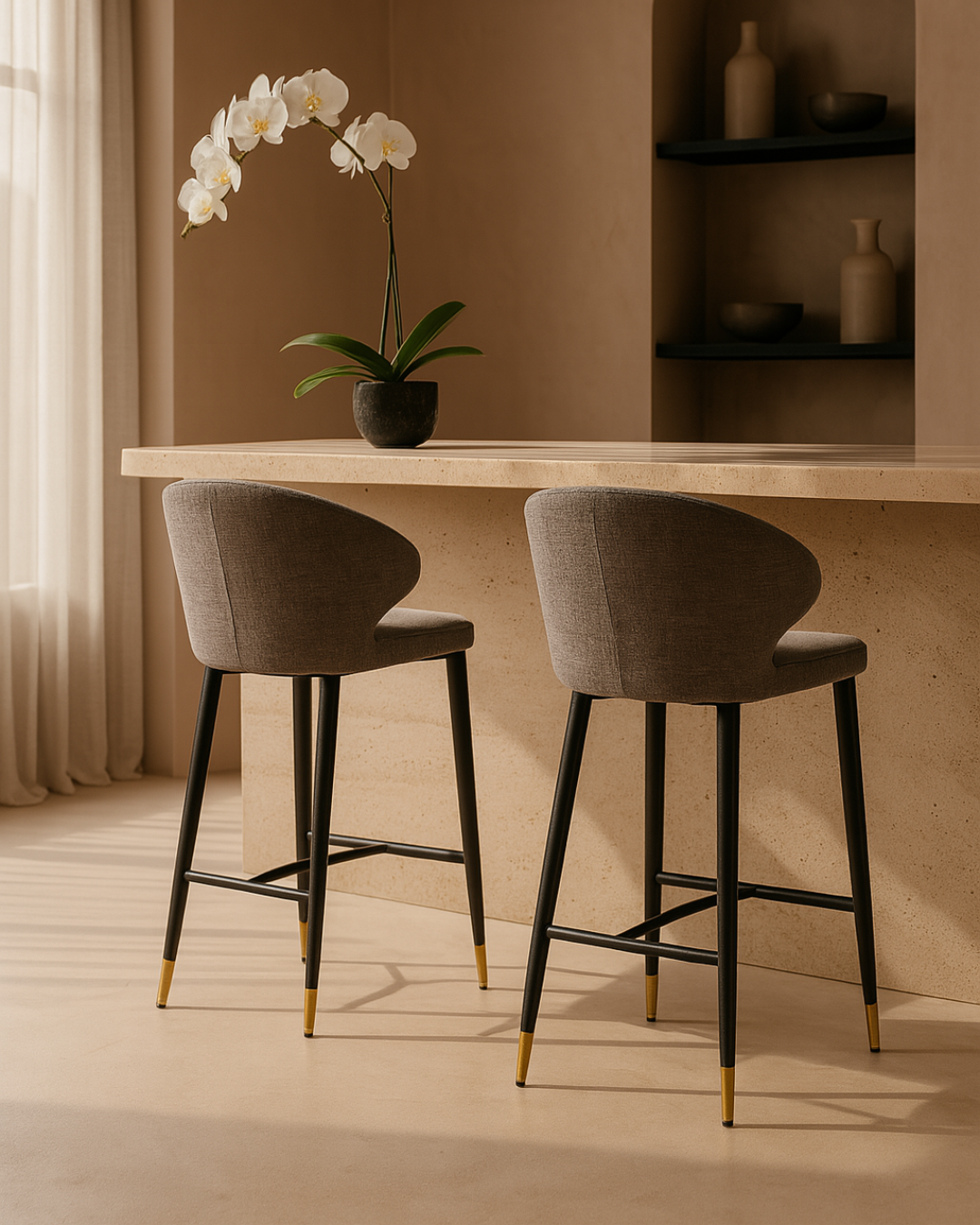 Bellroy Bar Stool - Charcoal