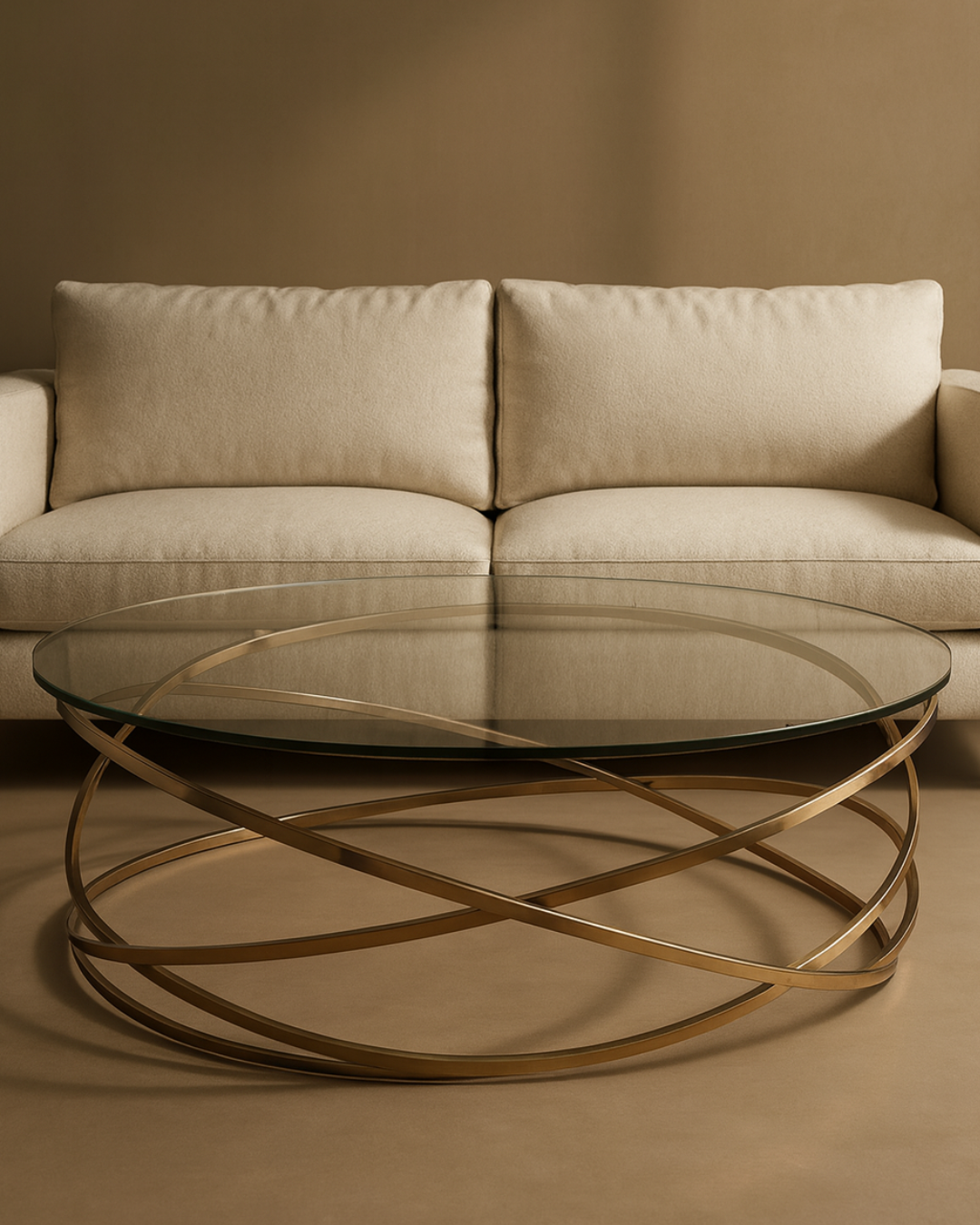 Bistro Coffee Table - Gold