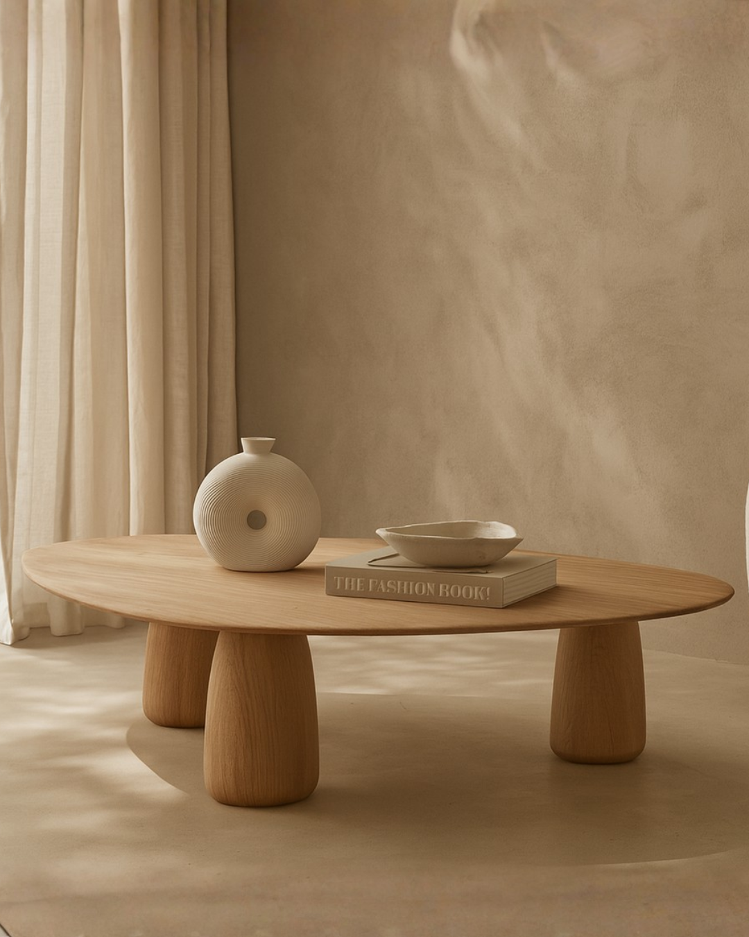 Basilca Coffee Table - Ash Oak