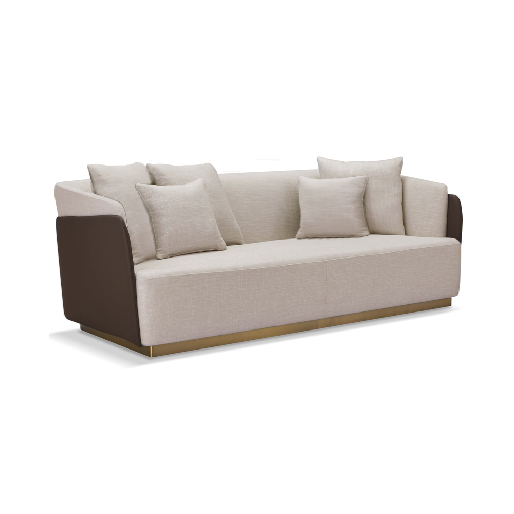 Gemma 4-Seater Sofa - Olive
