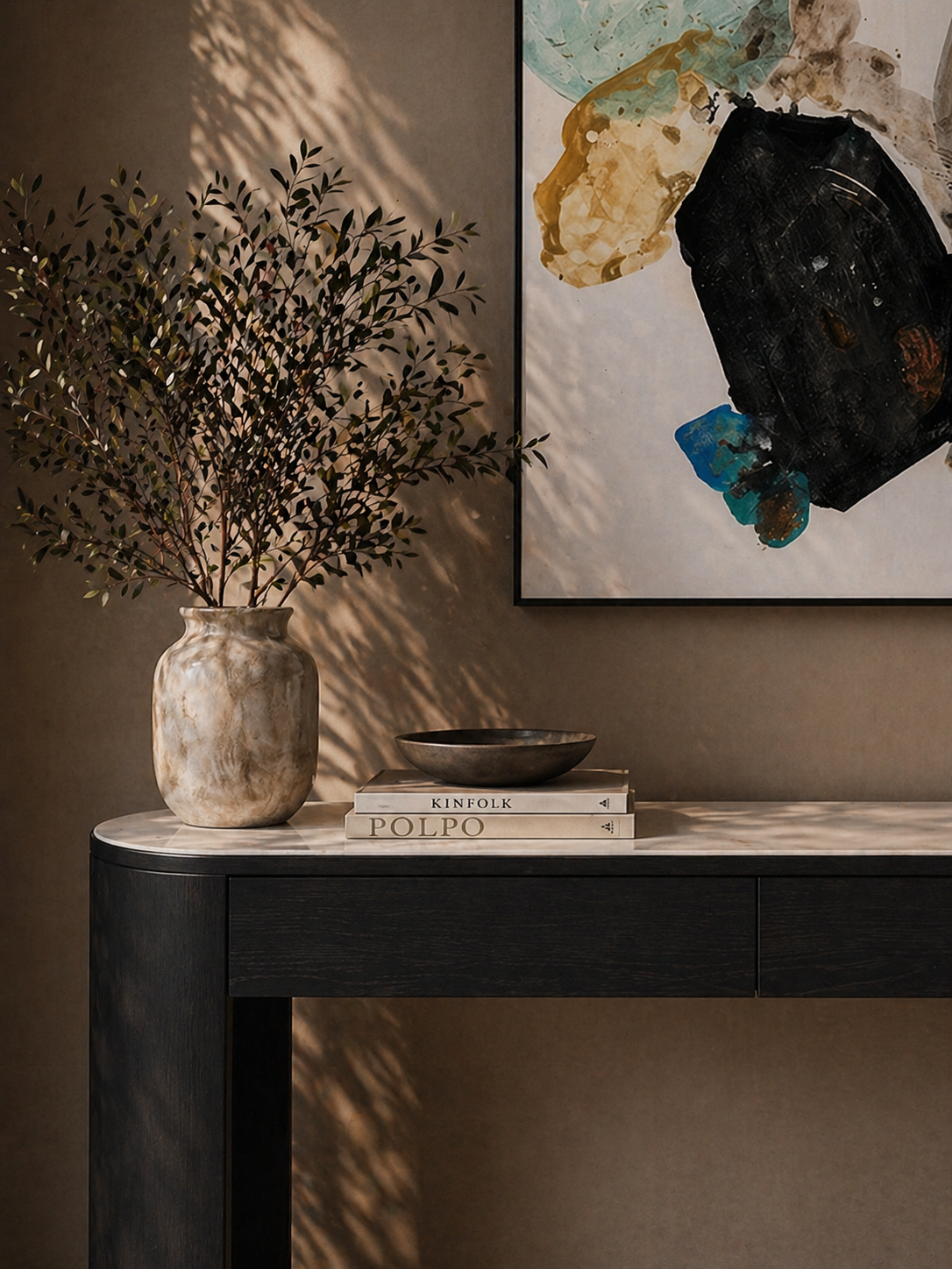 Oakura Console - Black