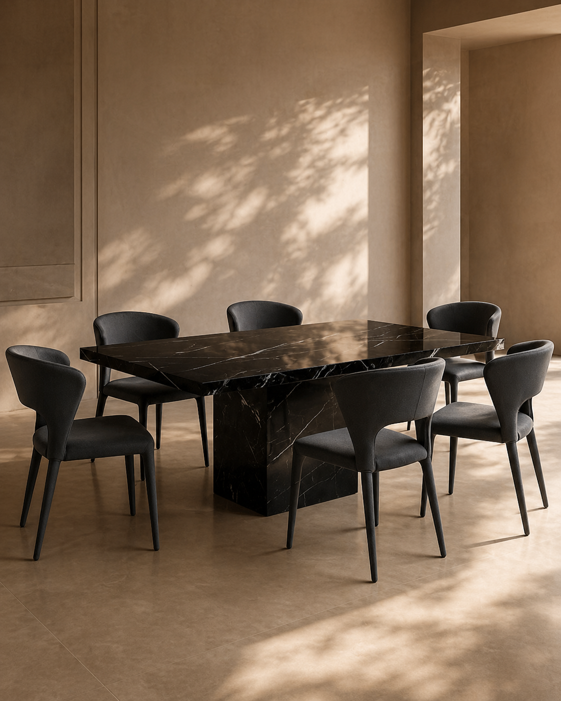 Pari I Dining Chair - Luxe Cinder Grey - Set of 2