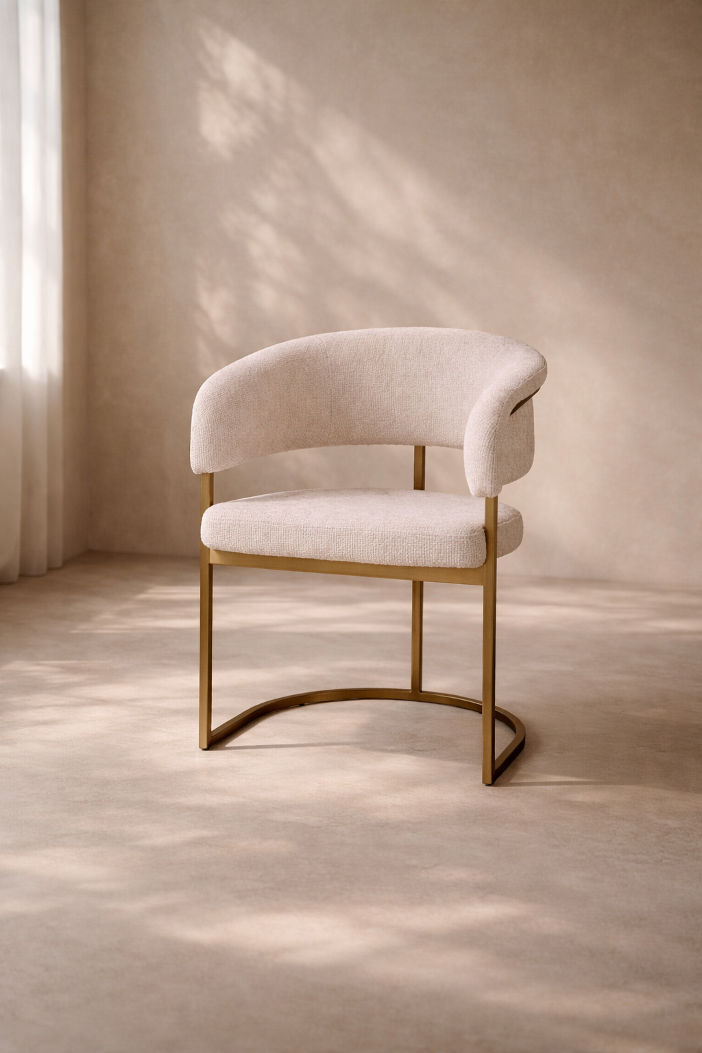 Clemont Dining Chair - Cream