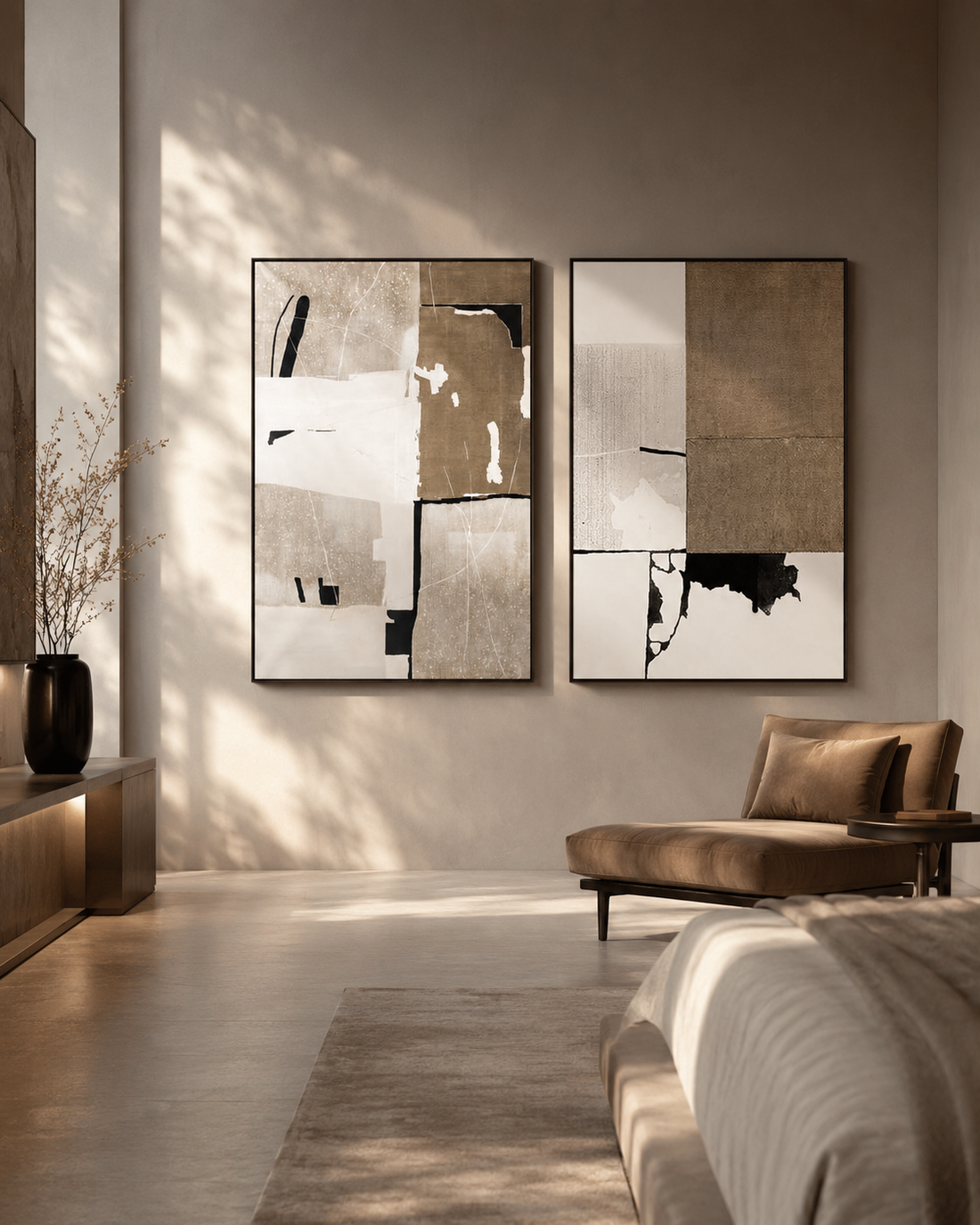 Blank spaces - Set of 2 Wall Art