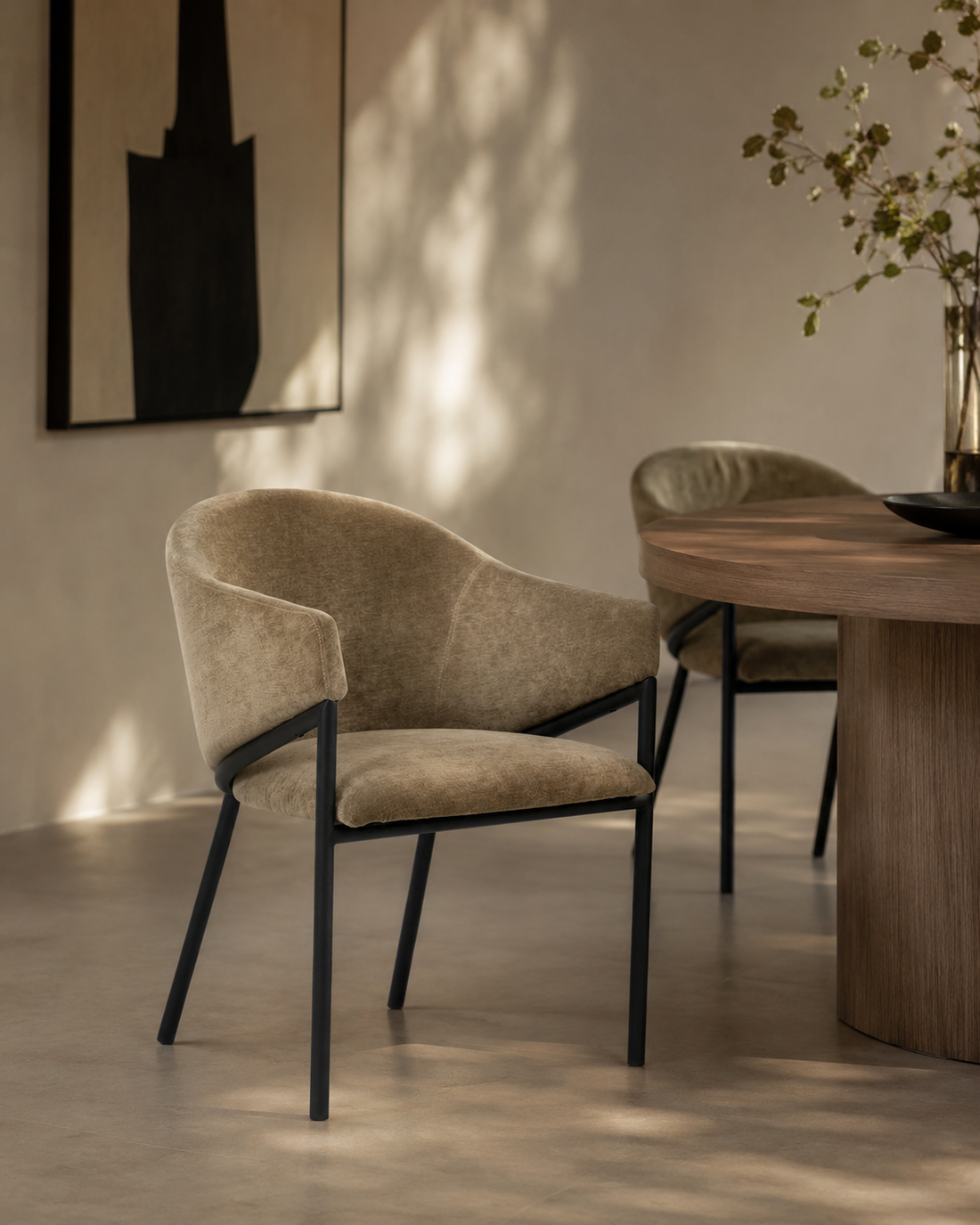 Aidan Armchair - Set of 2 - Olive