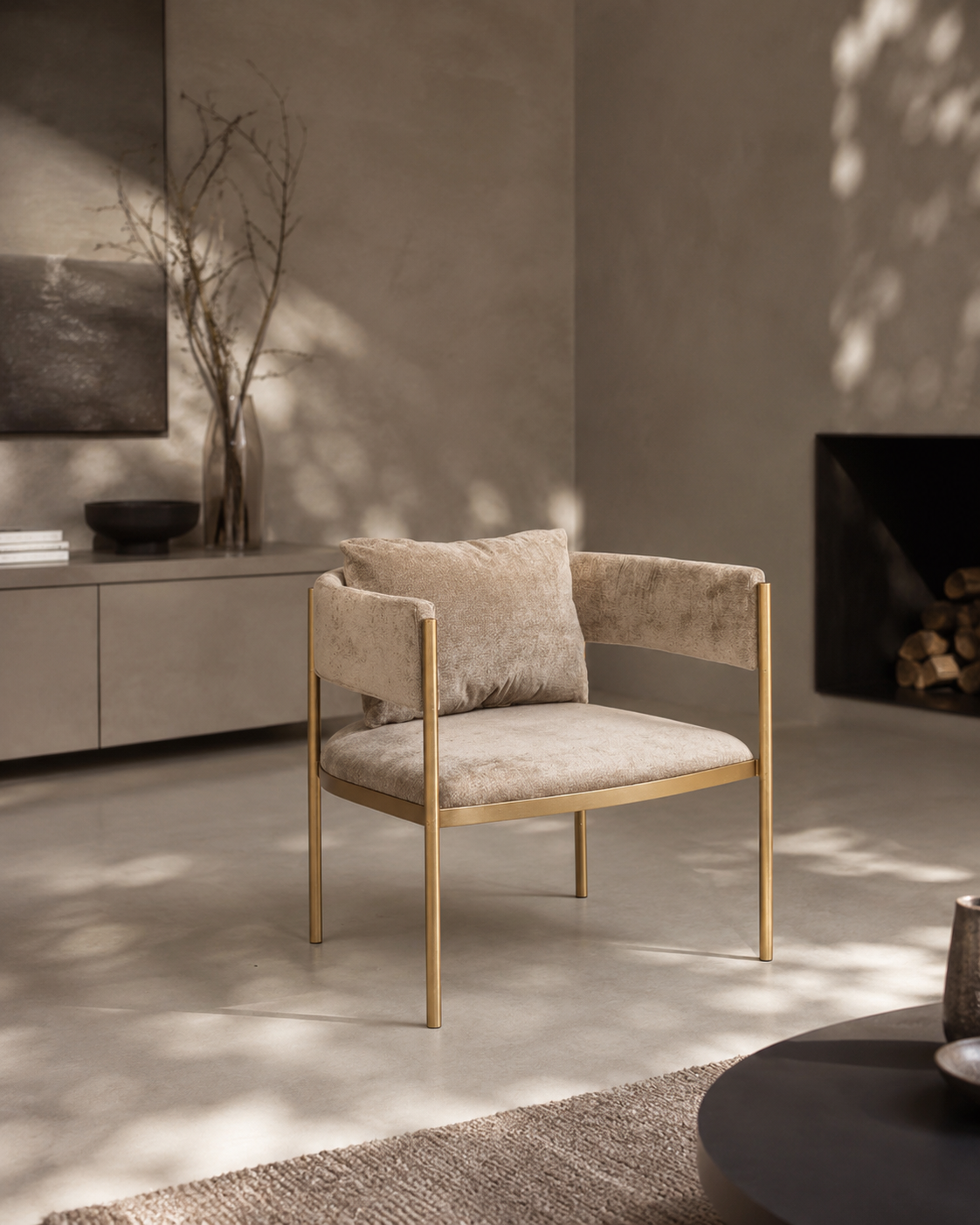 Envie II Lounge Chair - Giselle Olive
