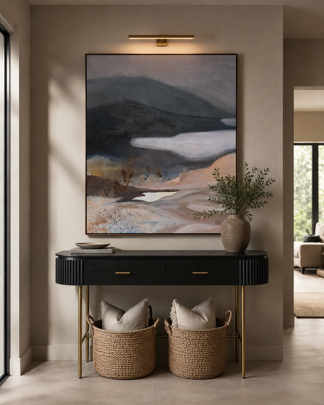 Dark Space Painting Wall Art