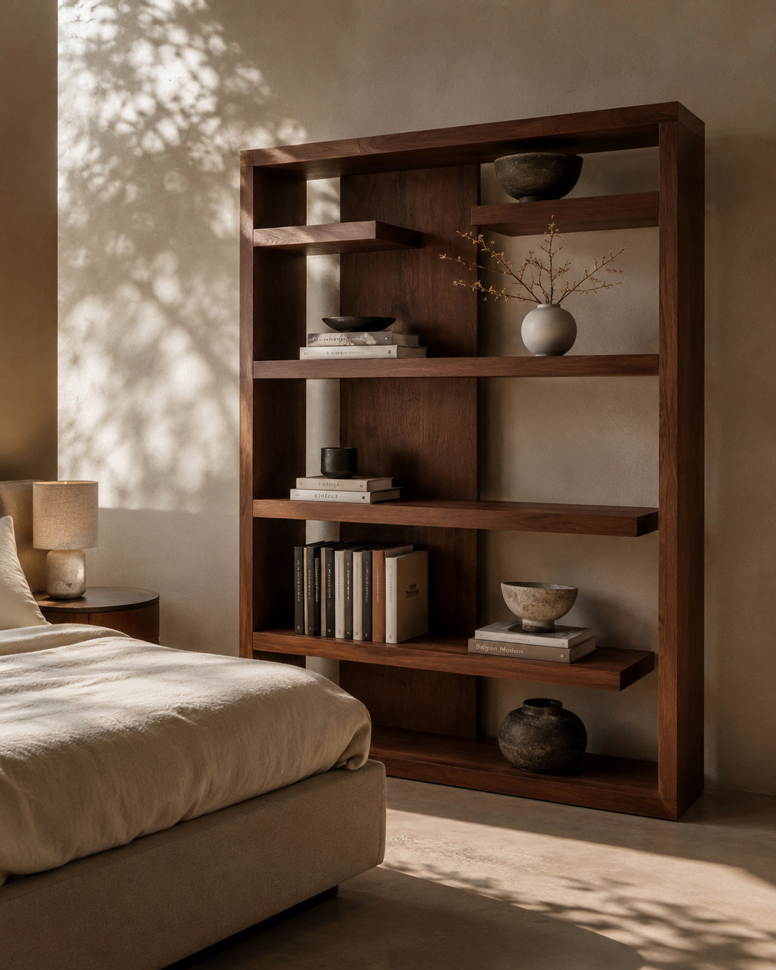 Fiocchi Book Shelf - Walnut