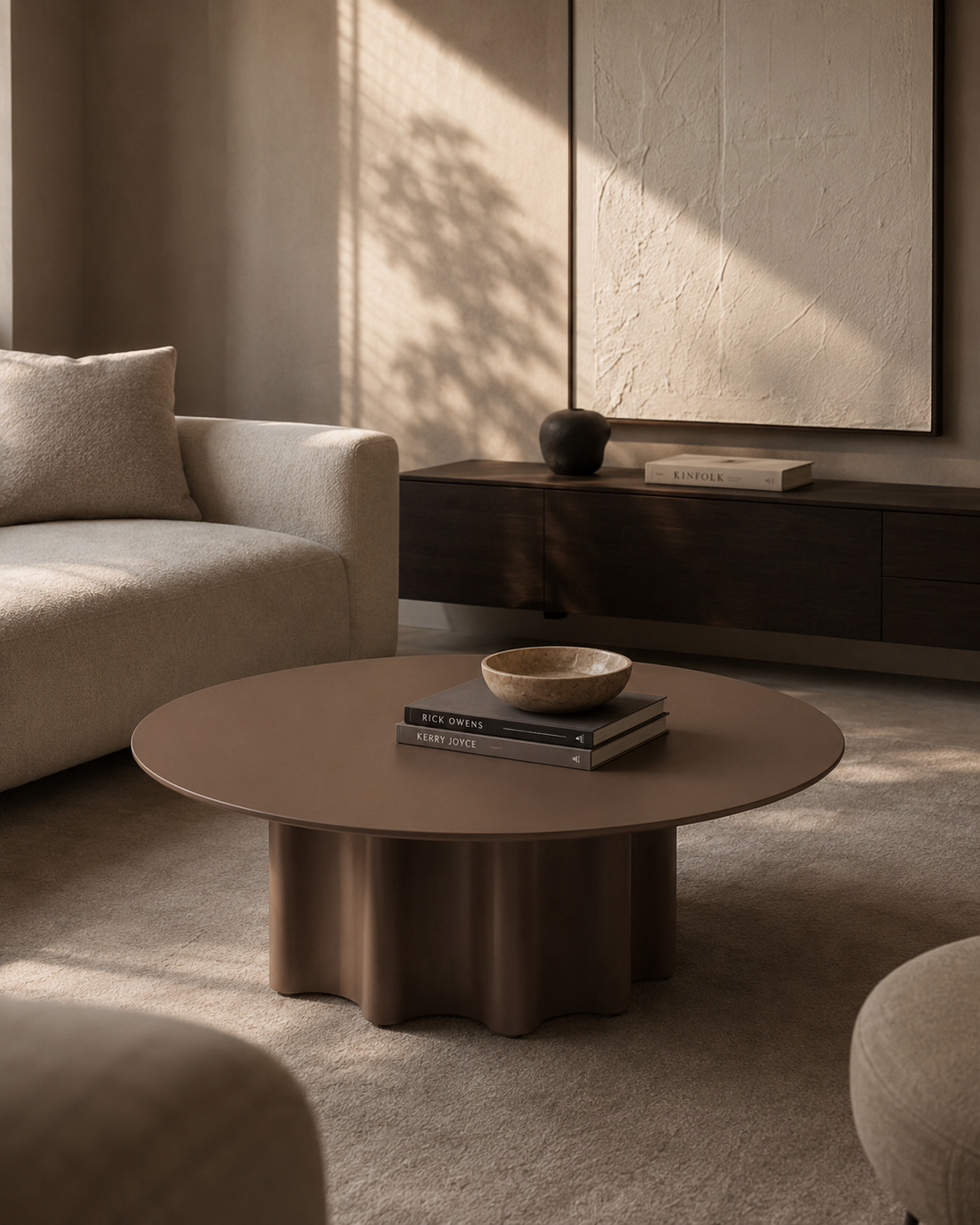 Moon Coffee Table - Cocoa