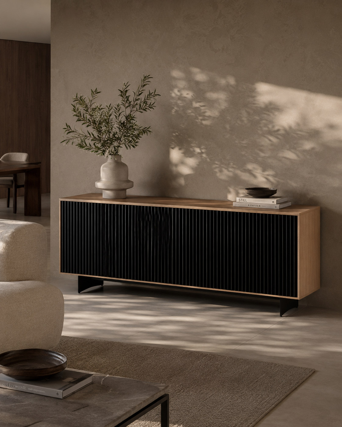 Costine Buffet - Ash Oak