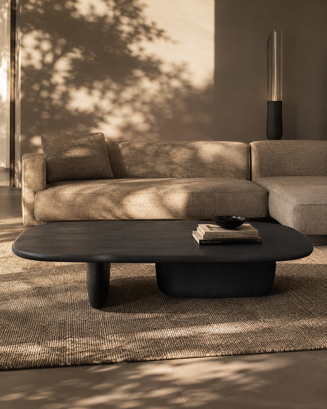 Amelia Coffee Table - Smoked Oak