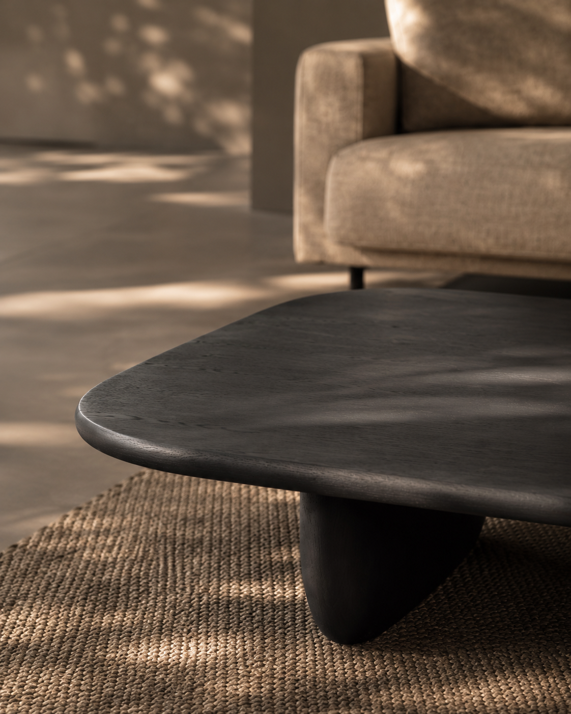 Amelia Coffee Table - Smoked Oak