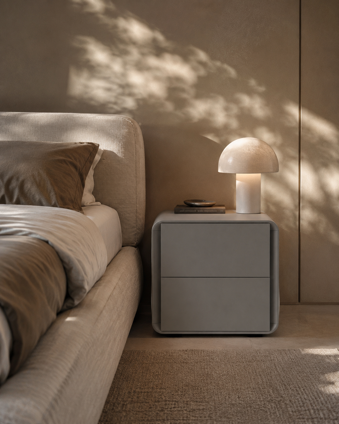 Kota Bedside - Grey