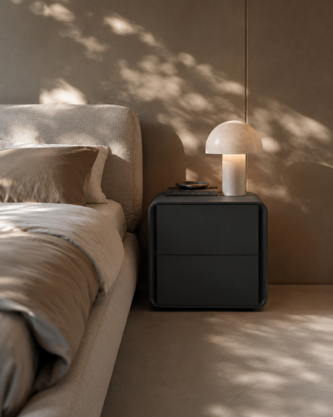 Kota Bedside - Matte Anthracite