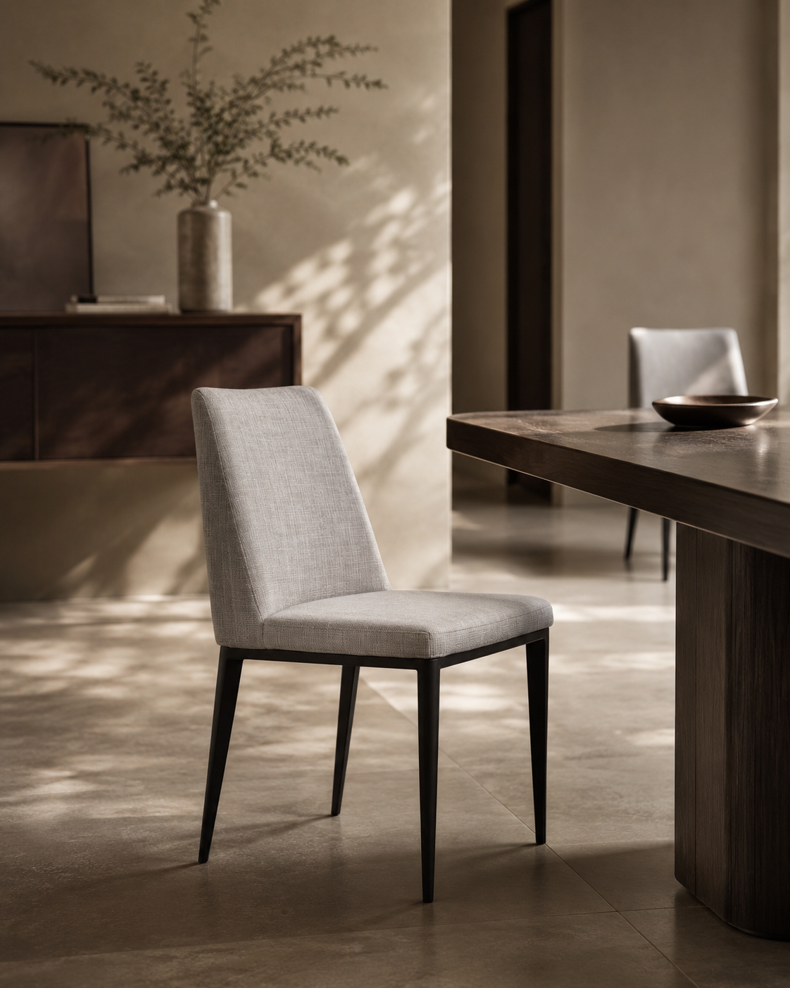Medici Dining Chair - Set of 2 - Cool Grey