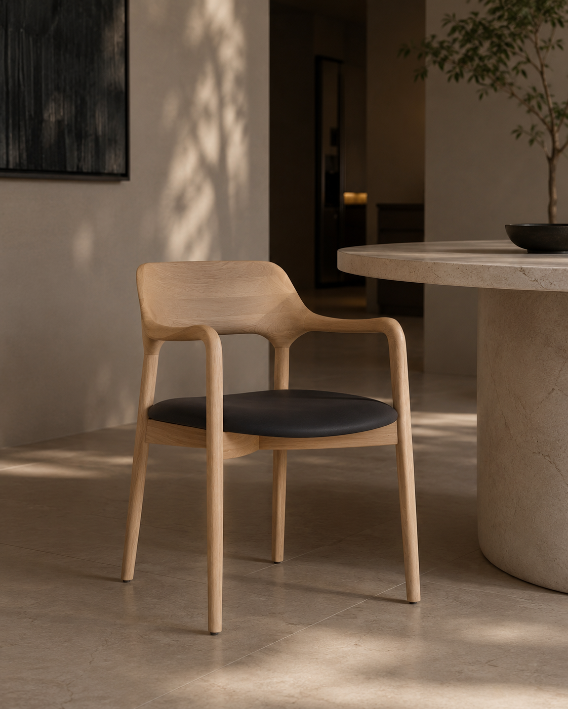 Siena Dining Chair - Ash Oak