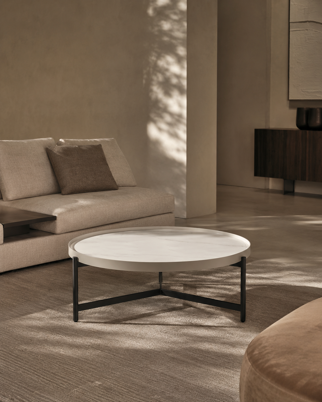 Ivery Coffee Table - Light Grey