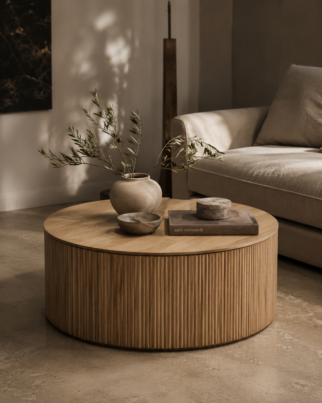 Costine Coffee Table - Ash Oak