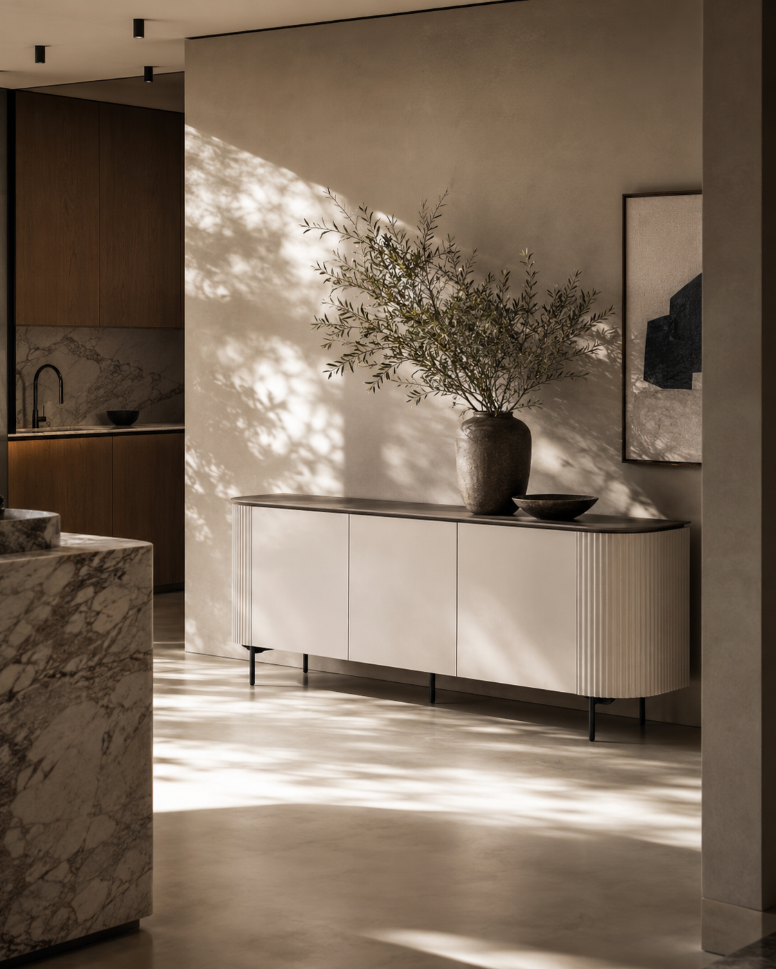 Lantine Buffet - Matt Beige