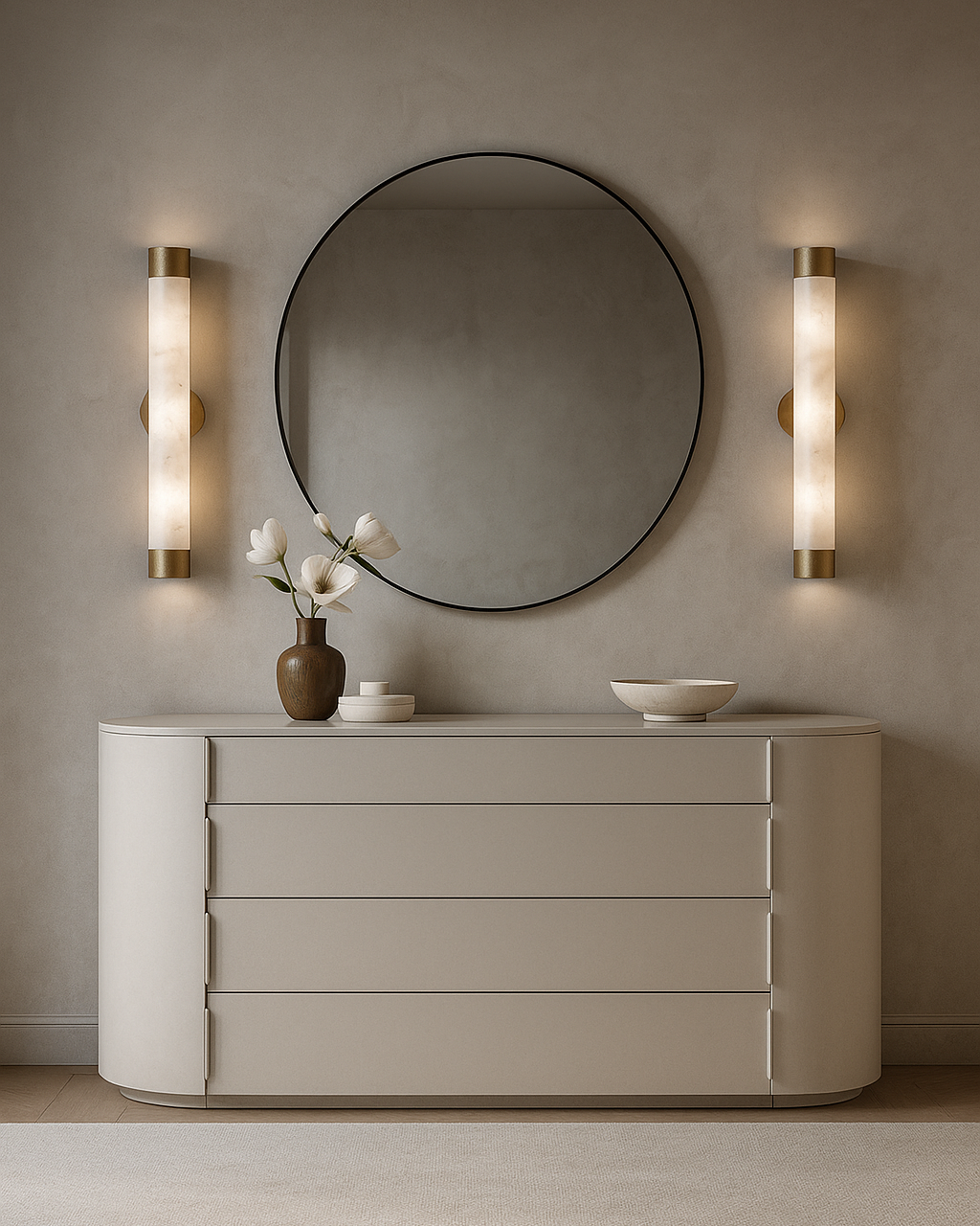 Sims Dresser - Matte Beige