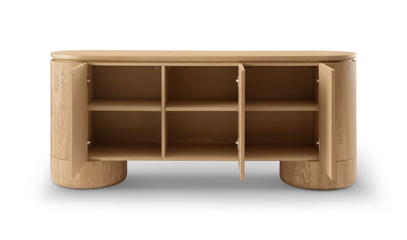 Berwick Buffet - Ash Oak - 3 Door