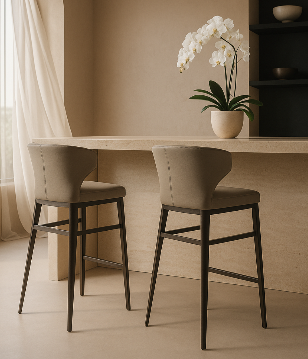 Kabo Bar Stool - Buffalo