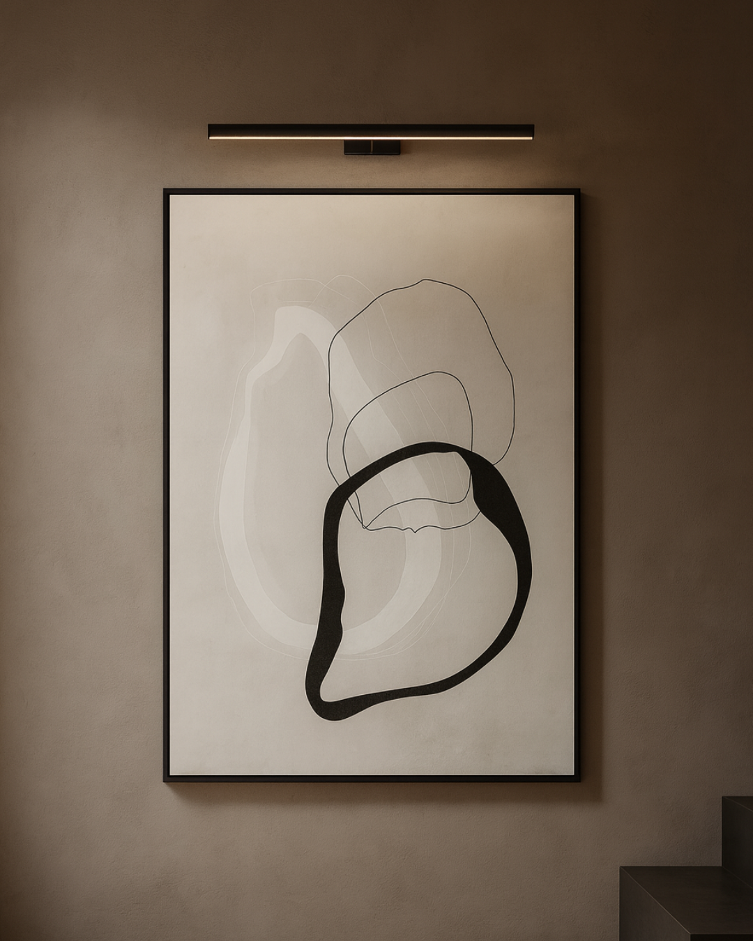 Line up - Oil painting
