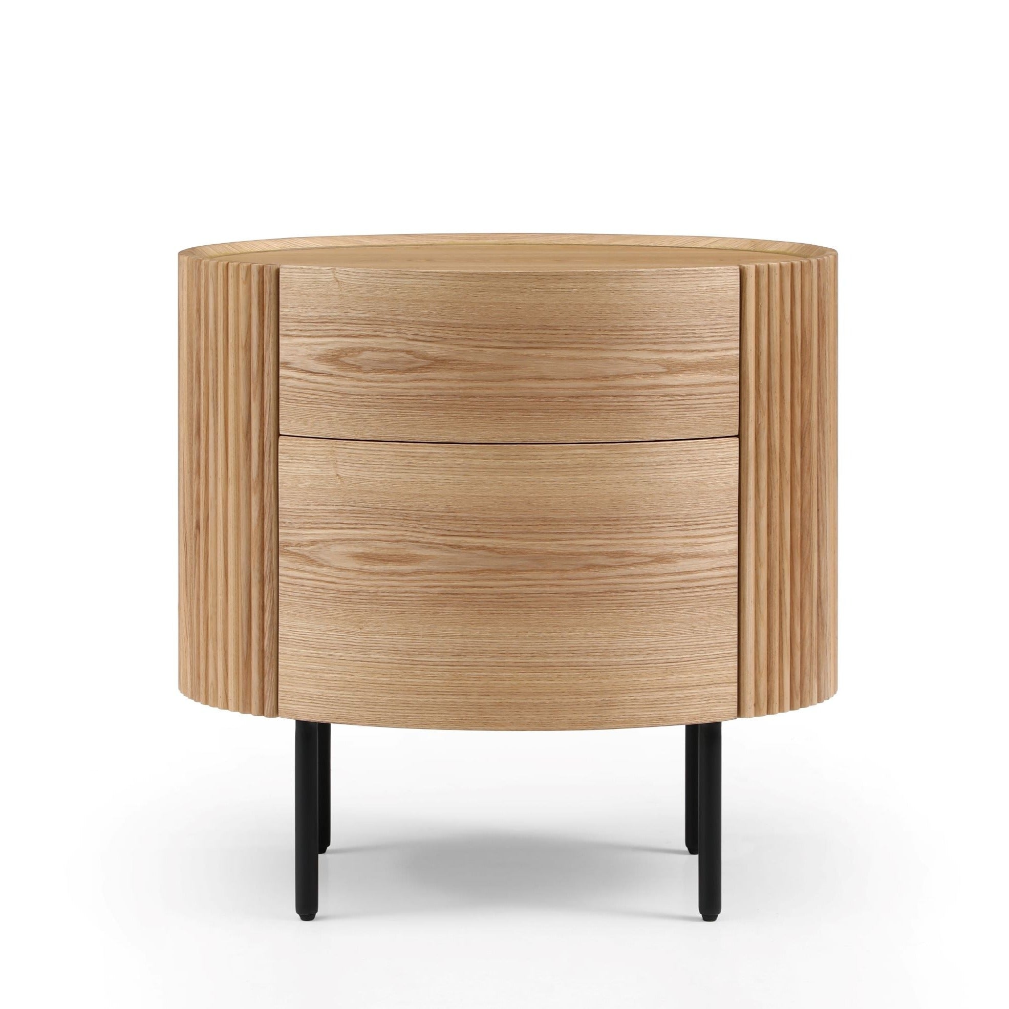 Lantine Bedside Table - Ash Oak