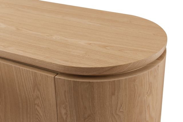 Berwick Buffet - Ash Oak - 3 Door