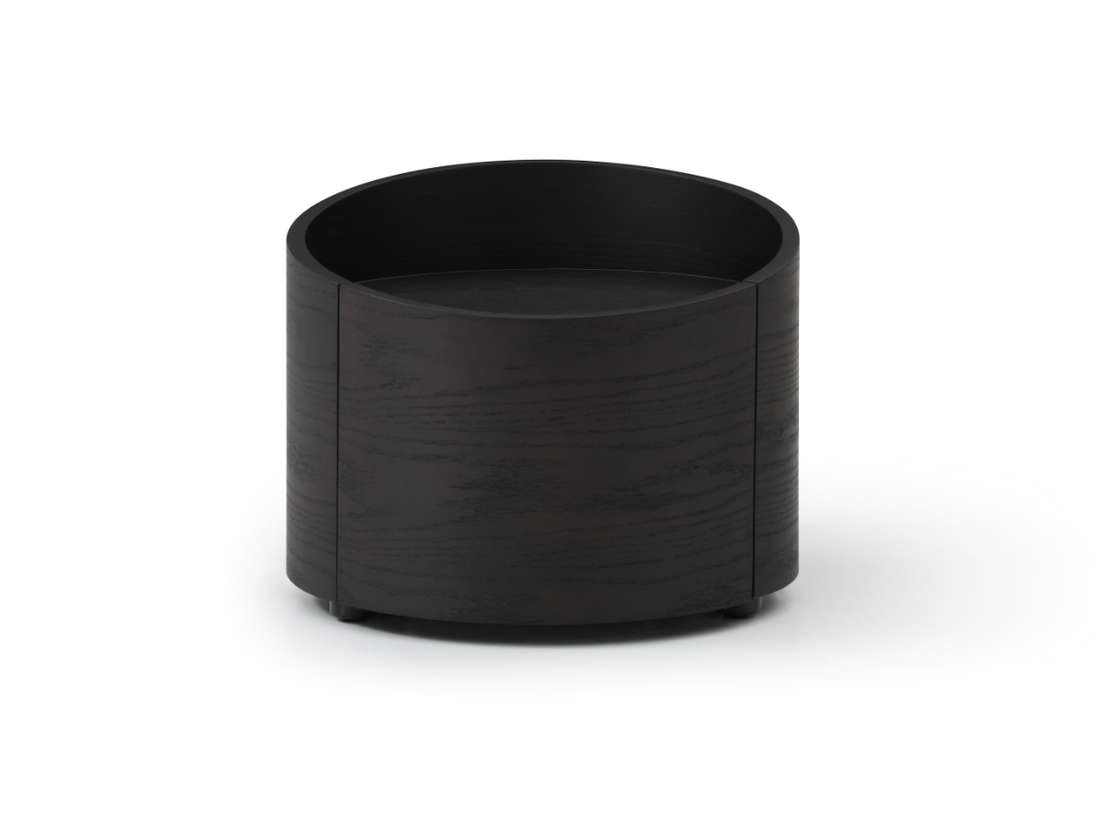 Amond Bedside - Smoke Oak