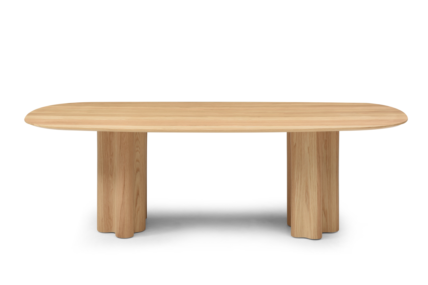 Moon Dining Table 240 - Light Oak