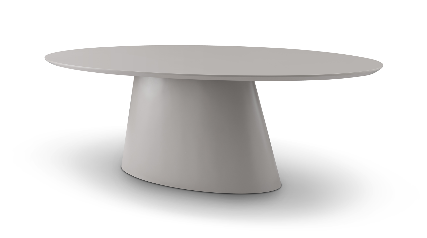Tavamo Dining Table - Matte Beige