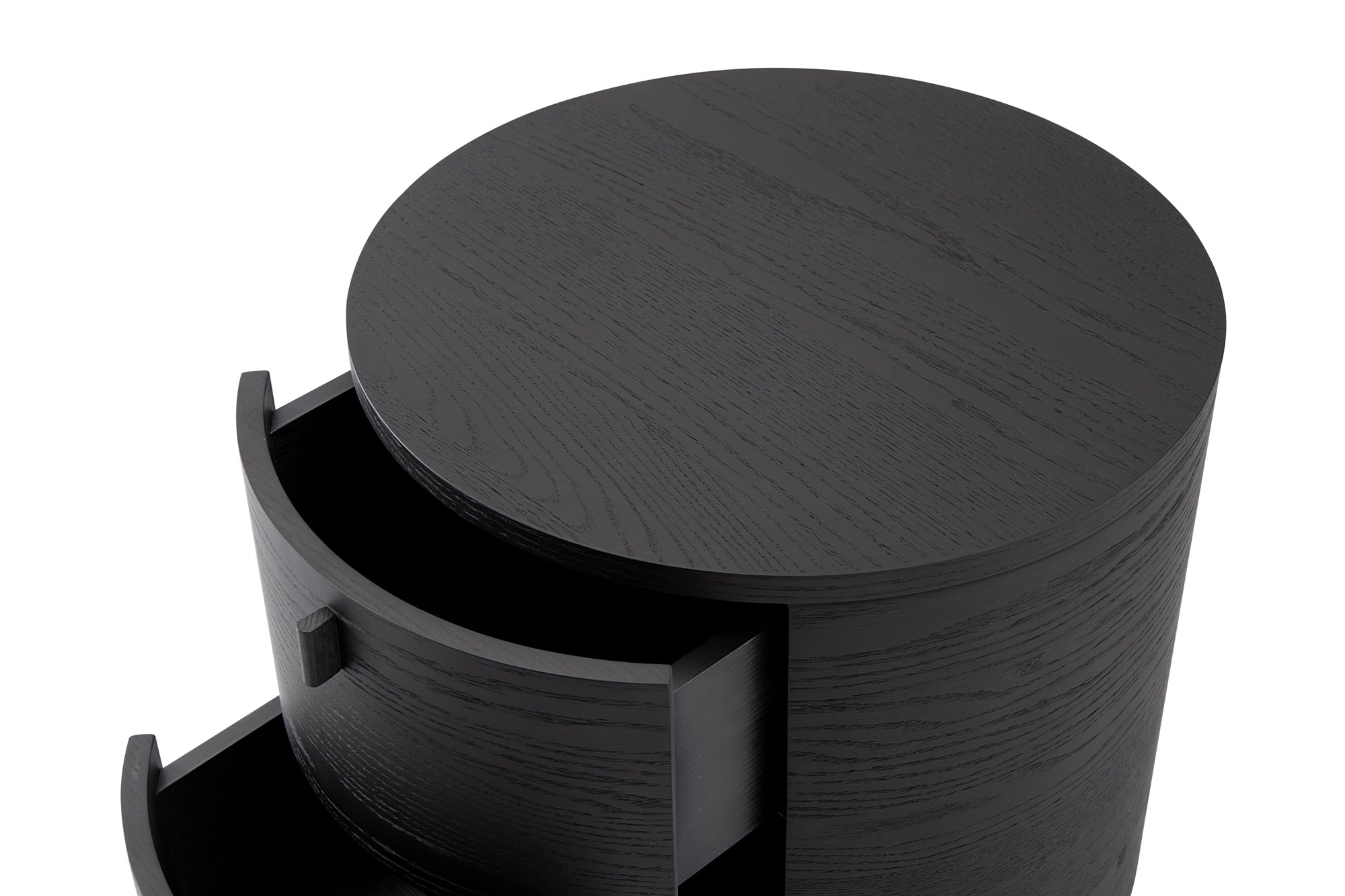 Sims Bedside Table - Smoak Oak