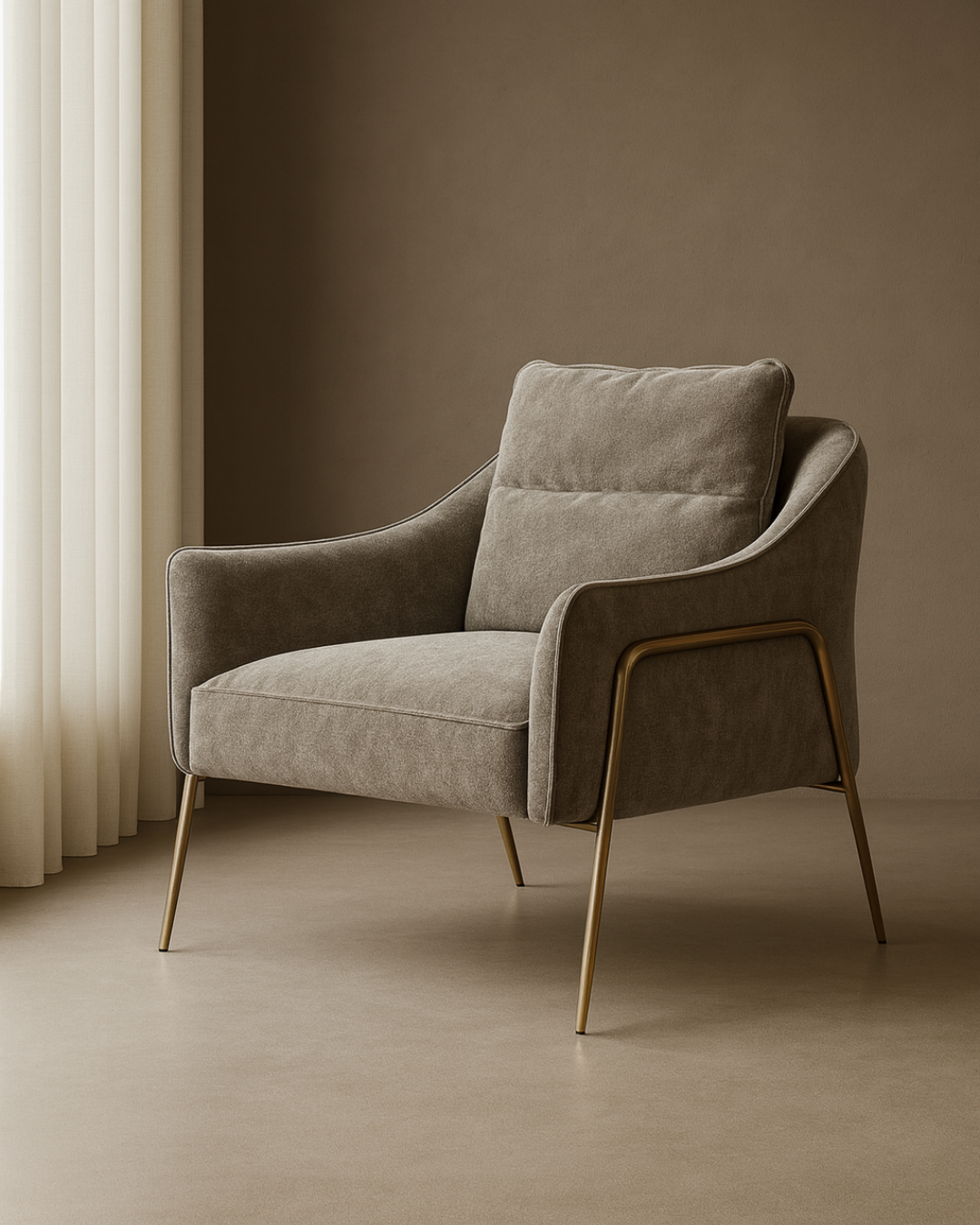 Torsion Lounge Chair - Seamist