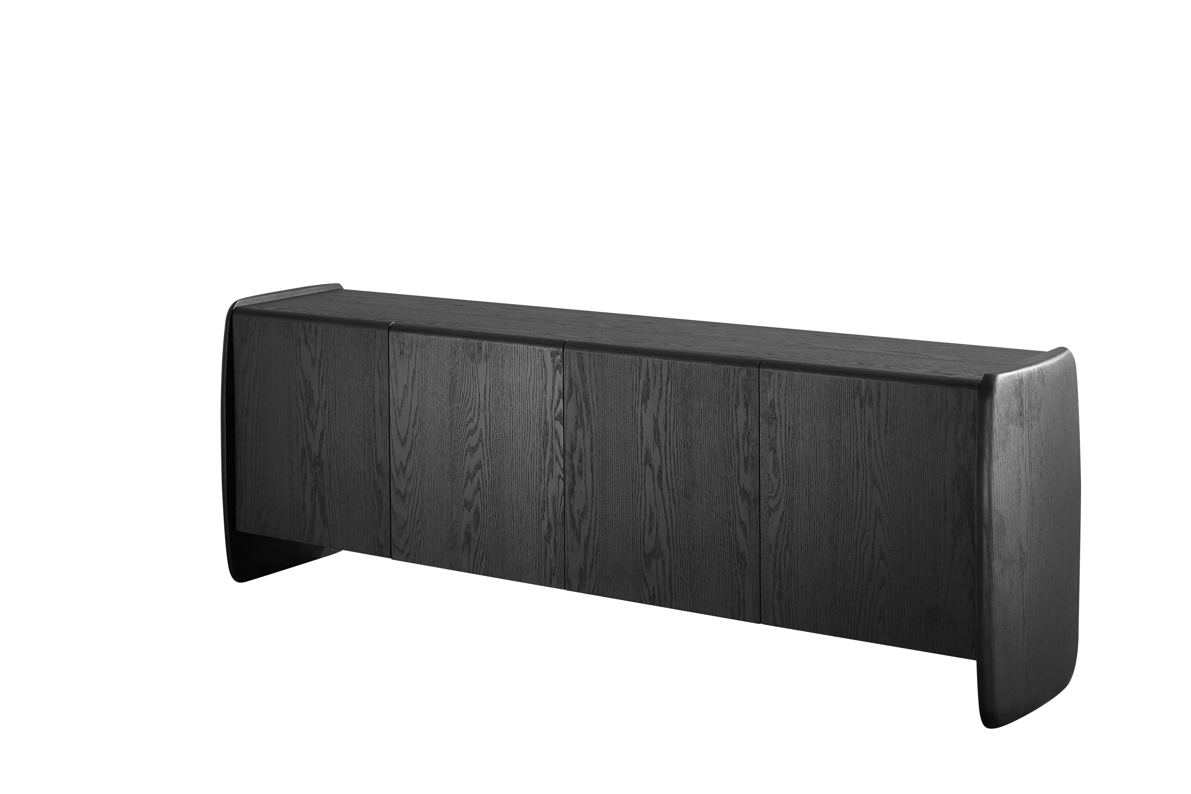 Underline Buffet - Black Oak - 4 Door