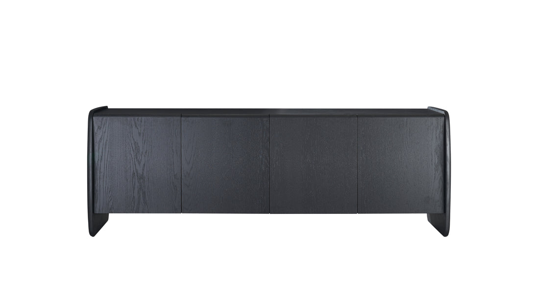 Underline Buffet - Black Oak - 4 Door