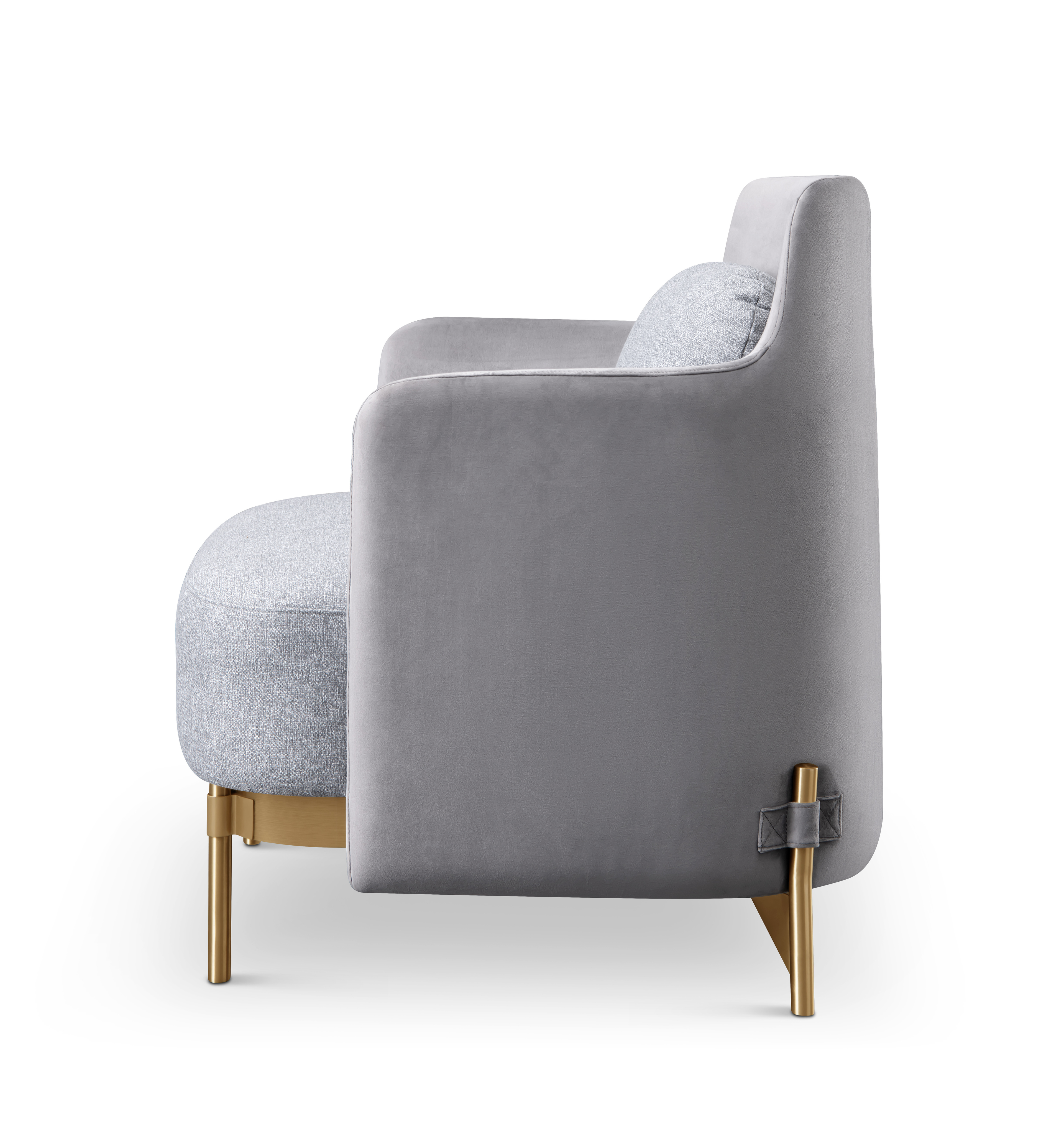 Gemma Lounge Chair - Grey