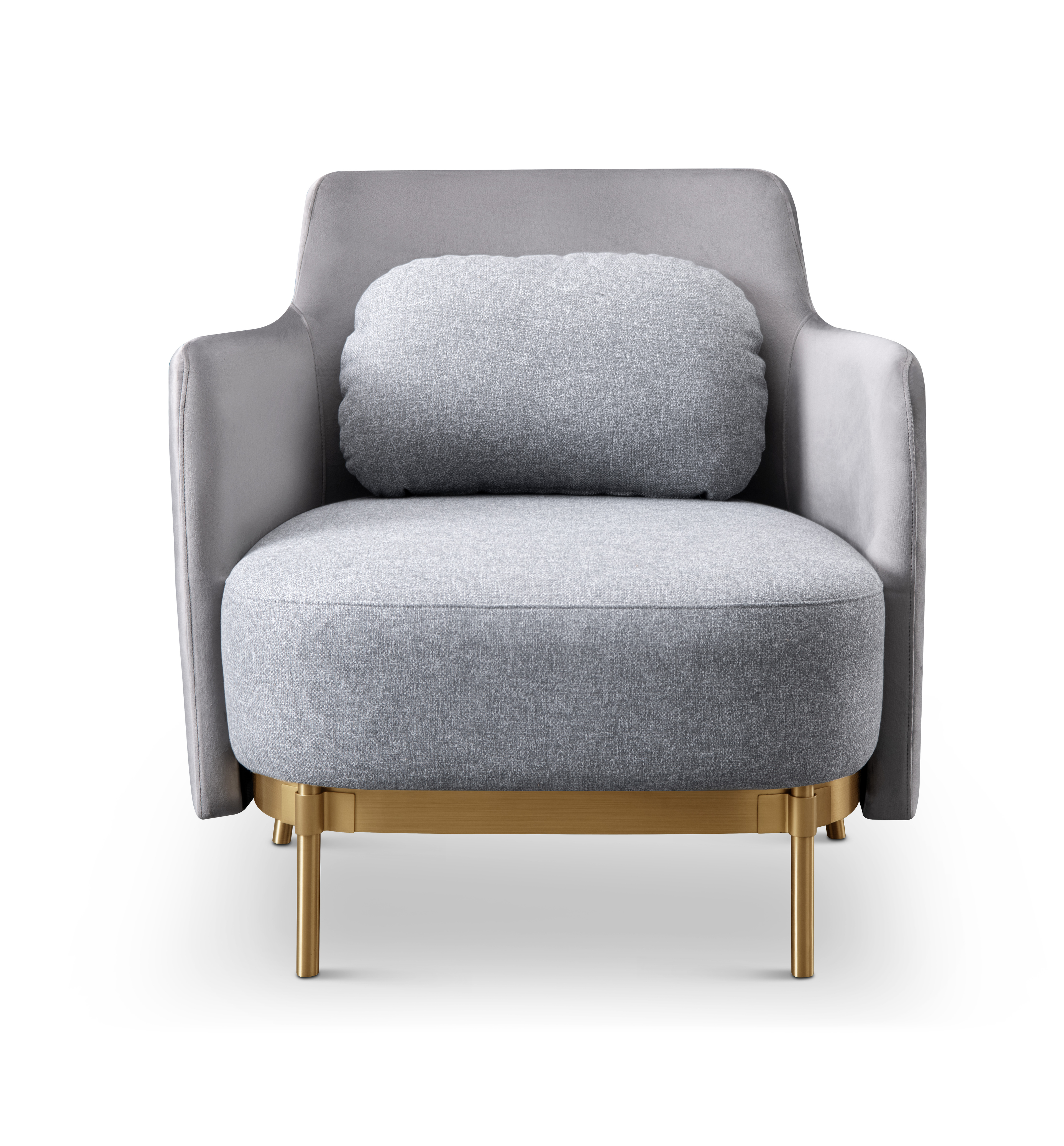 Gemma Lounge Chair - Grey