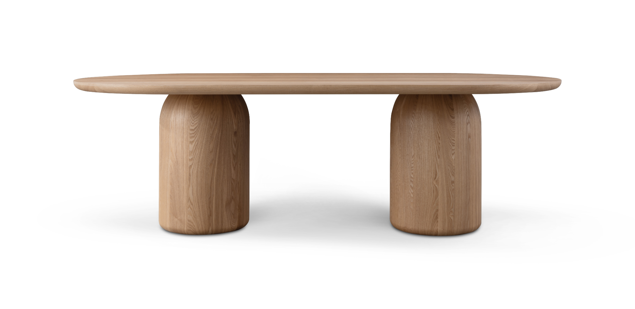 Basilca Dining Table 240 - Ash Oak