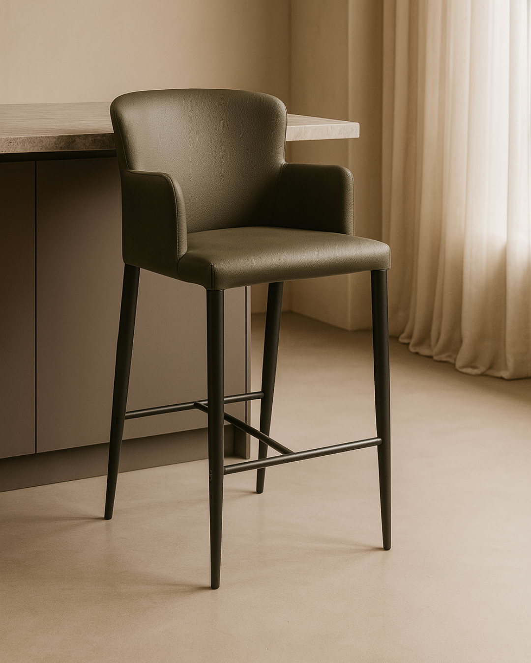 Varsi Counter Stool - Baretta Green