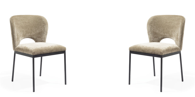 Wolfie Dining Chair - Set of 2 - Olive