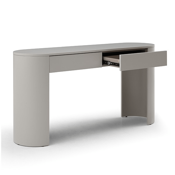 Oakura Console - Matte Beige