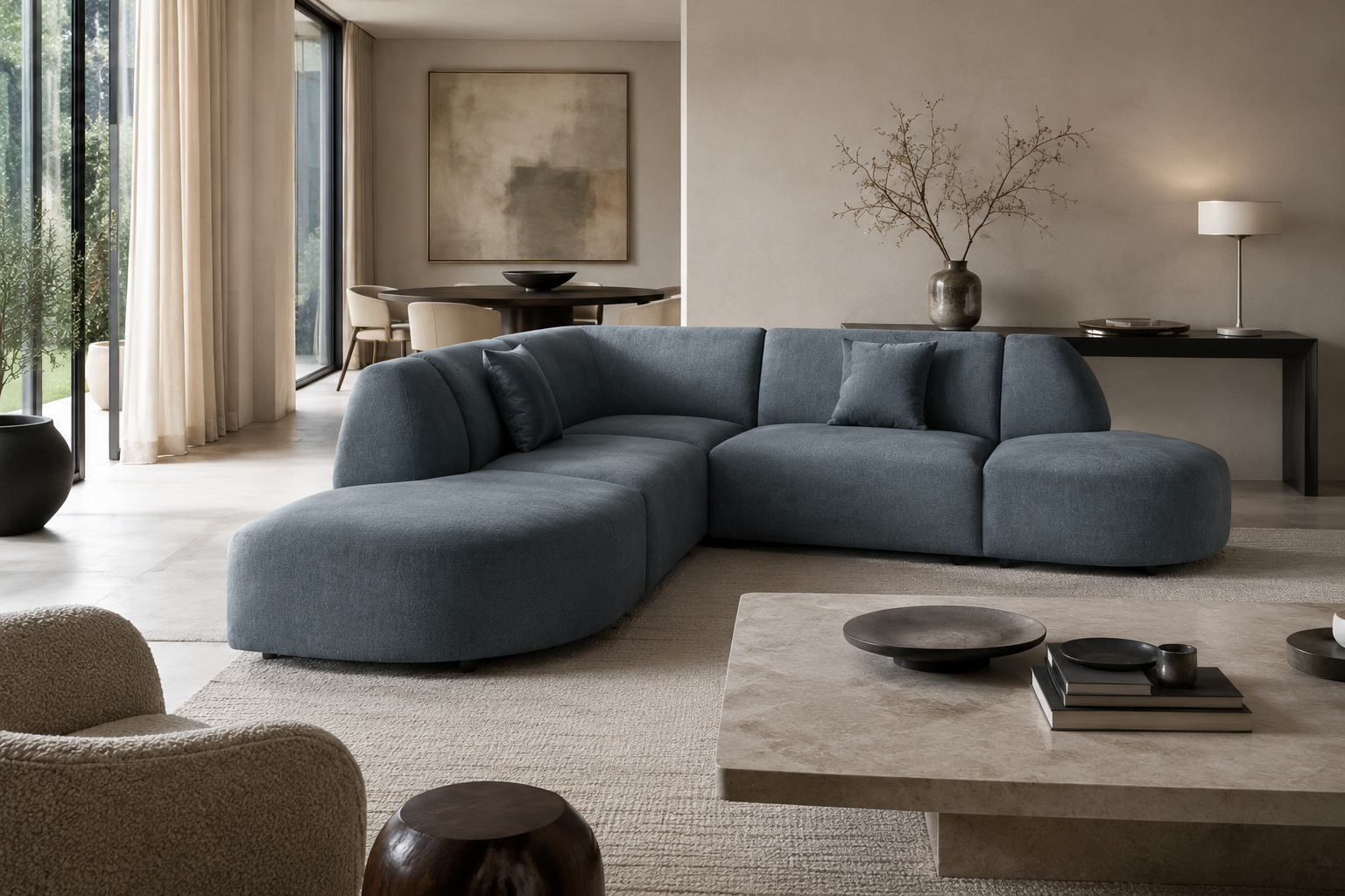 Marseille Modular 5 Piece Sofa - Bella Pacific