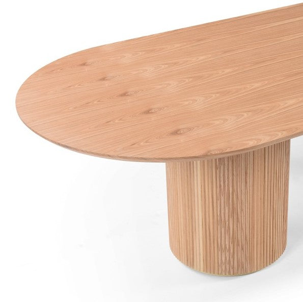 Lantine 320 Dining Table - Pill Shaped - Ash Oak