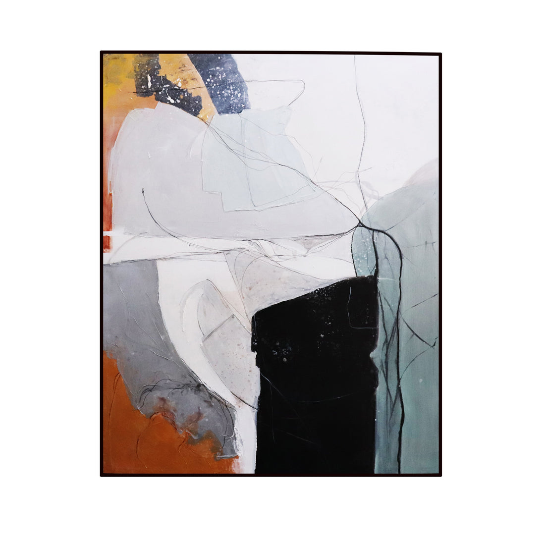 Seafoam Hand Painted Oil Painting