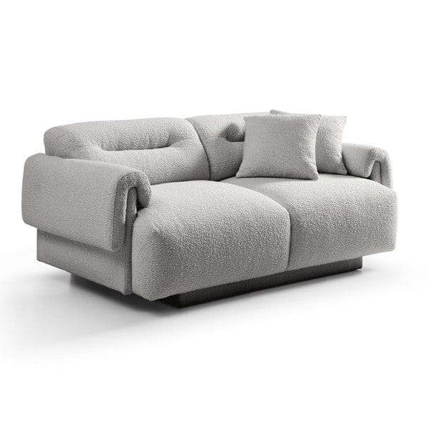 Frankie 2-Seater Lounge - Chex Steam Bouclé