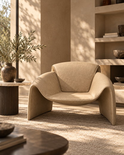 Ezra Easy Chair - Taupe