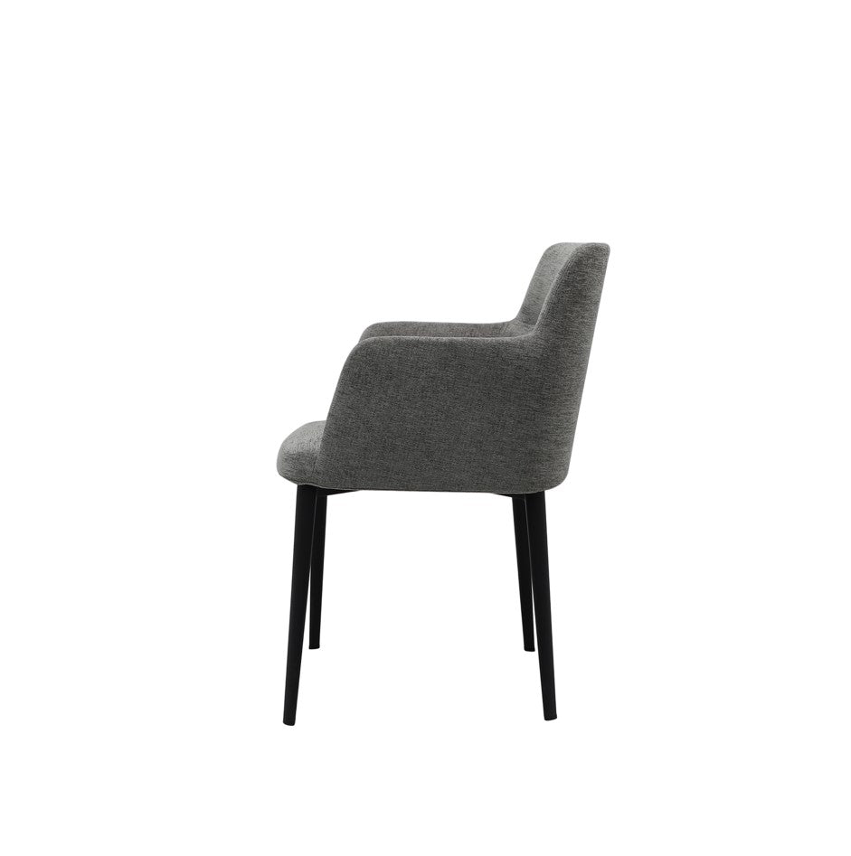 Miller Chair - Grey Smoke