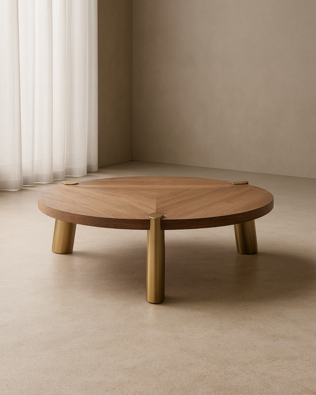 Amara Coffee Table - Medium - Walnut