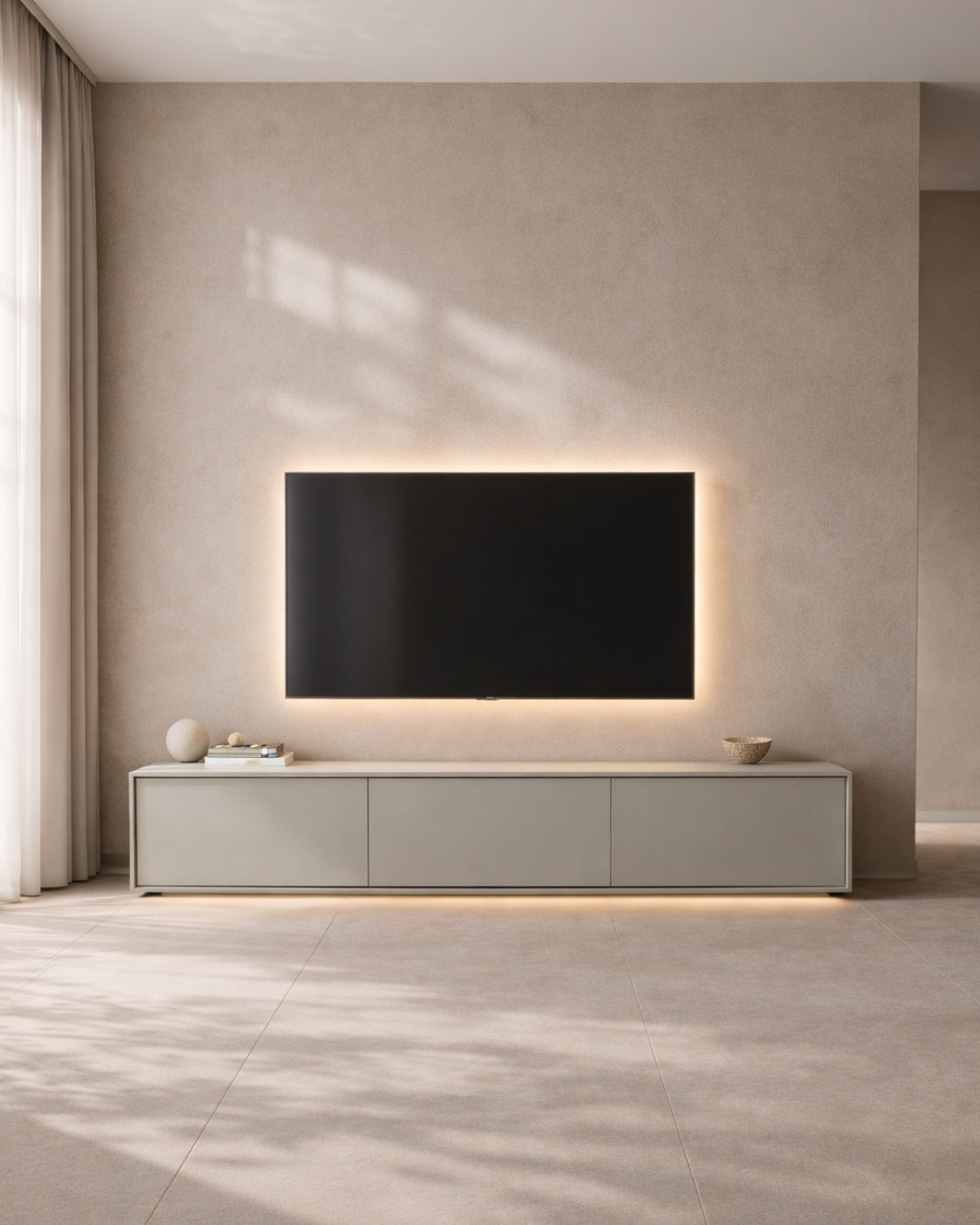 Alida TV Unit - Light Grey